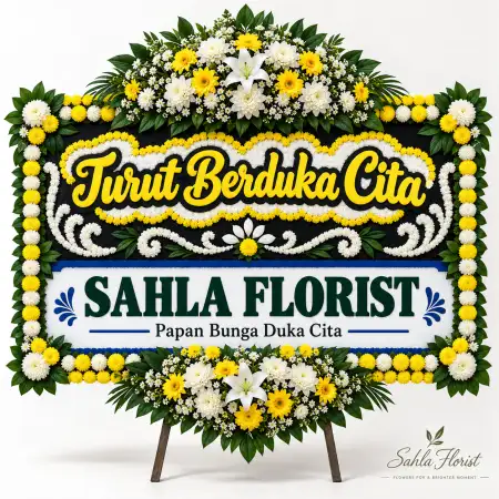 Papan Bunga Duka Rempoa