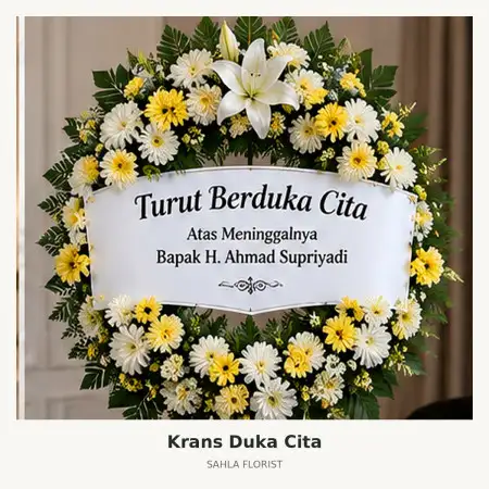 Krans Bunga Duka Rempoa